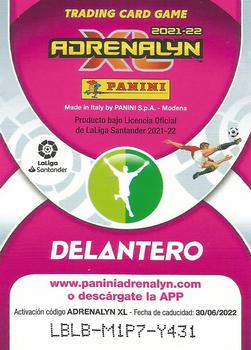 2021-22 Panini Adrenalyn XL LaLiga Santander #414 Hugo Duro Back