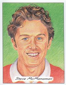 1998 Panini Superplayers 98 - Embossed 3D Glyptic Stickers #NNO Steve McManaman Front