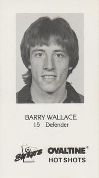 1984-85 Ovaltine Minnesota Strikers (MISL) #NNO Barry Wallace Front