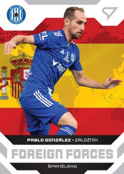 2021-22 SportZoo Fortuna:Liga - Foreign Forces #FF33 Pablo Gonzalez Front