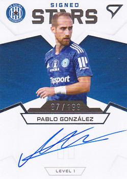 2021-22 SportZoo Fortuna:Liga - Signed Stars Level 1 #S1-PG Pablo Gonzalez Front