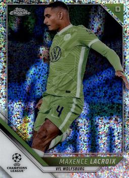 2021-22 Topps Chrome UEFA Champions League - Speckle Refractor #48 Maxence Lacroix Front