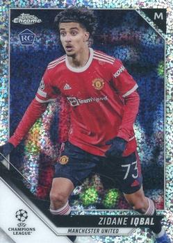 2021-22 Topps Chrome UEFA Champions League - Speckle Refractor #102 Zidane Iqbal Front