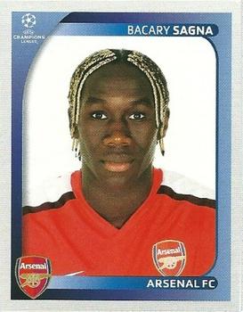 2008-09 Panini UEFA Champions League Stickers #65 Bacary Sagna Front