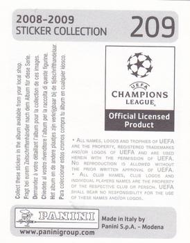 2008-09 Panini UEFA Champions League Stickers #209 Shaun Maloney Back