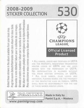 2008-09 Panini UEFA Champions League Stickers #530 Matias Fernandez Back