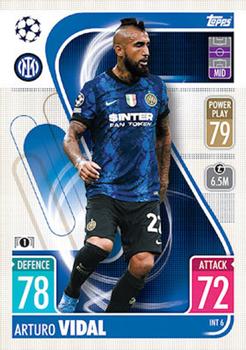 2021-22 Topps Match Attax Champions & Europa League - Italy Update #INT6 Arturo Vidal Front