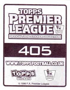 2009-10 Topps Premier League 2010 #405 Jonathan Spector Back