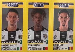 2021-22 Panini Calciatori #659 Roberto Inglese / Félix Correia / Dennis Man Front