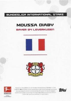 2021-22 Topps Bundesliga International Stars #NNO Moussa Diaby Back