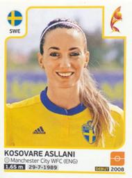 2017 Panini UEFA Women's EURO 2017 The Netherlands Stickers #129 Kosovare Asllani Front