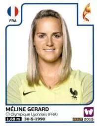 2017 Panini UEFA Women's EURO 2017 The Netherlands Stickers #178 Meline Gerard Front