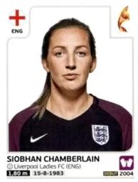 2017 Panini UEFA Women's EURO 2017 The Netherlands Stickers #258 Siobhan Chamberlain Front