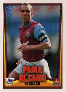 2001 Topps F.A. Premier League Mini Cards (Topps Bubble Gum) #24 Paolo Di Canio Front