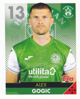 2021-22 Topps SPFL Stickers #114 Alex Gogic Front