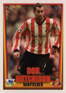 2001 Topps F.A. Premier League Mini Cards (Nestle Cereal) #19 Don Hutchison Front