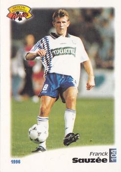 1995-96 Panini U.N.F.P. Football Cards #104 Franck Sauzee Front