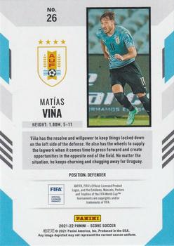 2021-22 Score FIFA #26 Matias Vina Back