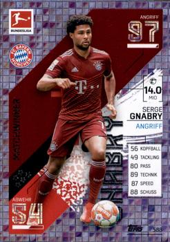 2021-22 Topps Match Attax Bundesliga Extra #588 Serge Gnabry Front