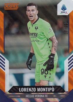 2021-22 Score Serie A - Orange Lava #181 Lorenzo Montipo Front
