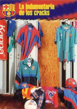1996-97 F.C. Barcelona #4 La indumentaria de los cracks Front
