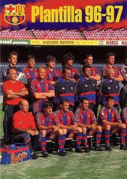 1996-97 F.C. Barcelona #7 Plantilla 96-97 Front