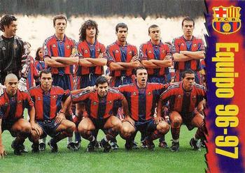 1996-97 F.C. Barcelona #9 Equipo 96-97 Front