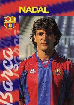 1996-97 F.C. Barcelona #30 Nadal Front
