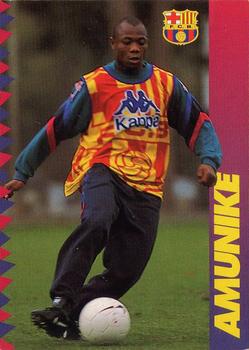 1996-97 F.C. Barcelona #99 Amunike Front