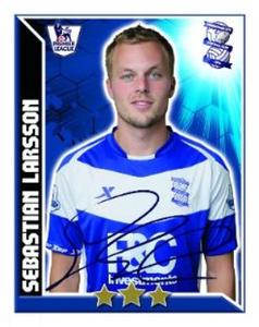 2010-11 Topps Premier League 2011 #73 Sebastian Larsson Front