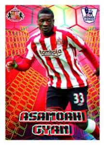 2010-11 Topps Premier League 2011 #227 Asamoah Gyan Front