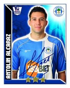 2010-11 Topps Premier League 2011 #397 Antolin Alcaraz Front