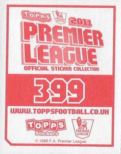 2010-11 Topps Premier League 2011 #399 Steve Gohouri Back