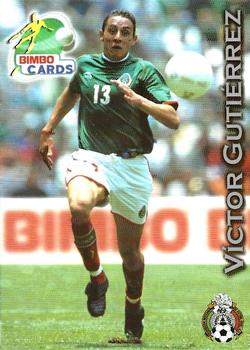 2002 Bimbo World Cup #NNO Victor Gutierrez Front