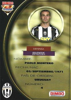2005 Bimbo UEFA Champions League #NNO Paolo Montero Back