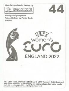 2022 Panini UEFA Women's Euro England 2022 Stickers #44 Jill Scott Back