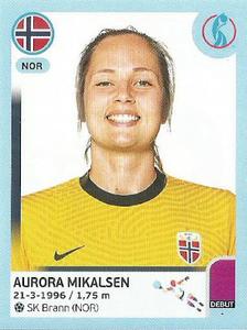 2022 Panini UEFA Women's Euro England 2022 Stickers #75 Aurora Mikalsen Front