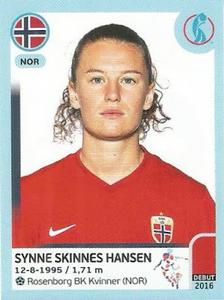 2022 Panini UEFA Women's Euro England 2022 Stickers #77 Synne Skinnes Hansen Front