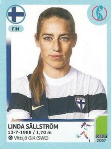 2022 Panini UEFA Women's Euro England 2022 Stickers #198 Linda Sällström Front