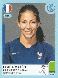 2022 Panini UEFA Women's Euro England 2022 Stickers #299 Clara Matéo Front