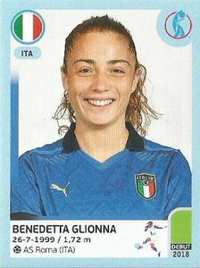 2022 Panini UEFA Women's Euro England 2022 Stickers #323 Benedetta Glionna Front