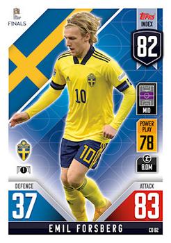 2022-23 Topps Match Attax 101 Road to UEFA Nations League Finals #CD82 Emil Forsberg Front