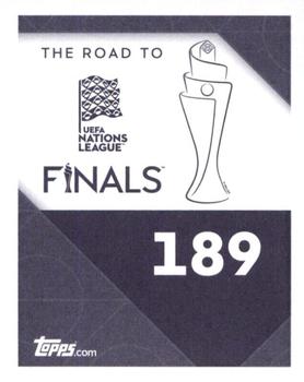 2022-23 Topps Road to UEFA Nations League Finals Sticker Collection #189 Georgia Kit Back