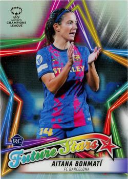 2021-22 Topps Chrome UEFA Women's Champions League - Future Stars #FS-12 Aitana Bonmatí Front