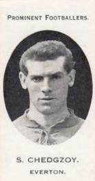 1913 Taddy & Co. Prominent Footballers Series 3 #NNO Sam Chedgzoy Front
