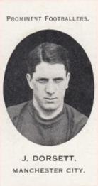 1913 Taddy & Co. Prominent Footballers Series 3 #NNO Joe Dorsett Front