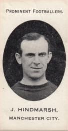 1913 Taddy & Co. Prominent Footballers Series 3 #NNO Jimmy Hindmarsh Front