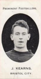 1913 Taddy & Co. Prominent Footballers Series 3 #NNO John Kearns Front