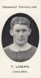1913 Taddy & Co. Prominent Footballers Series 3 #NNO Tommy Logan Front