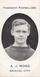 1913 Taddy & Co. Prominent Footballers Series 3 #NNO Arthur Moss Front